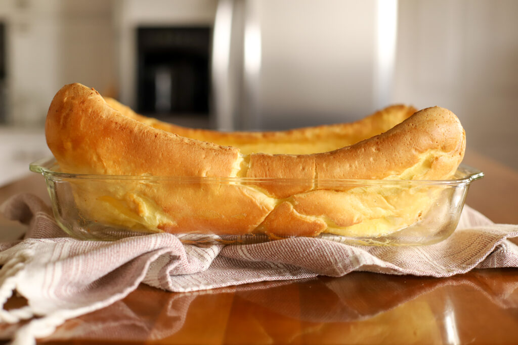 German Pancake right out of the oven
