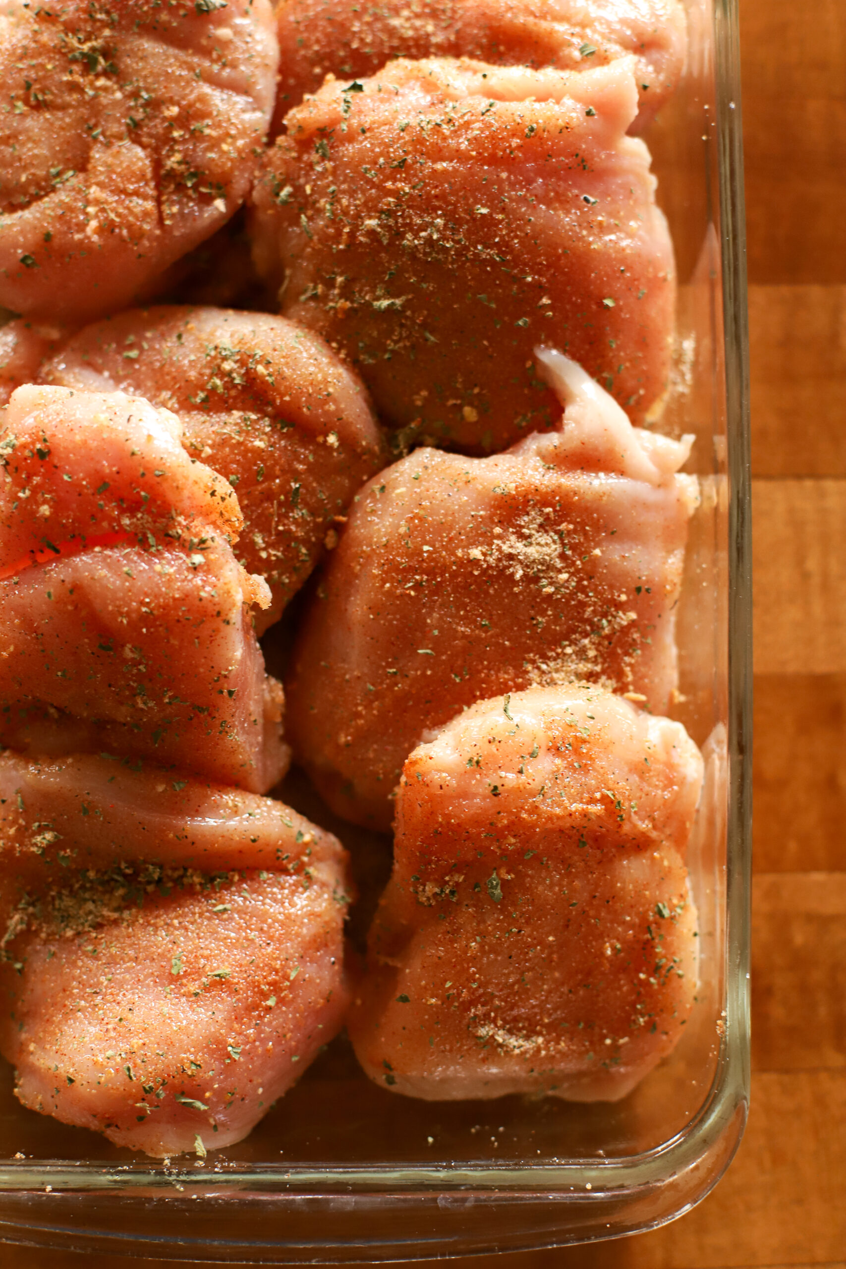image of seasoned smoked chicken breast