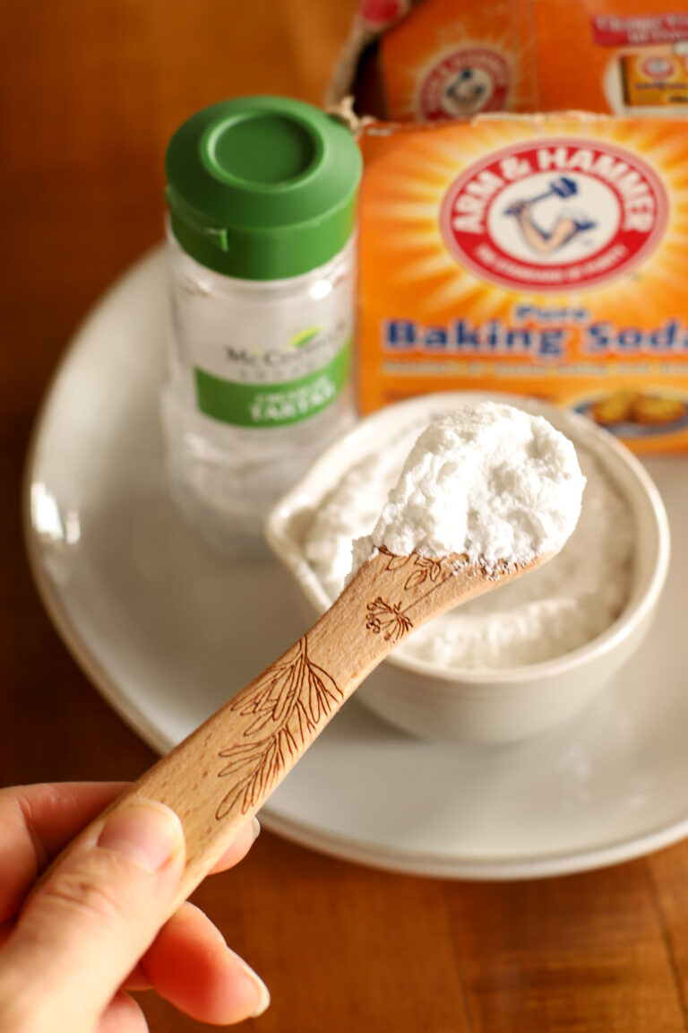 up close shot of Corn Free Baking Powder