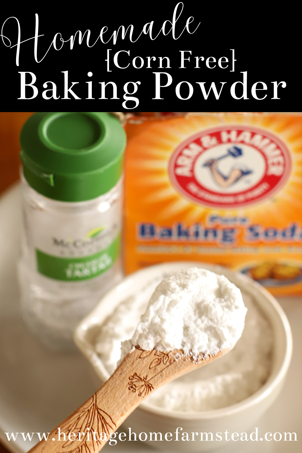 Corn Free Baking Powder - Heritage Home Farmstead