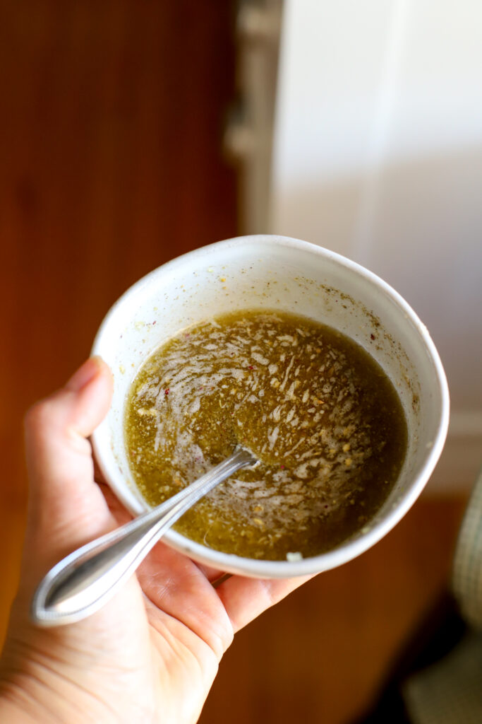butter and seasoning mixture for roasted whole chicken