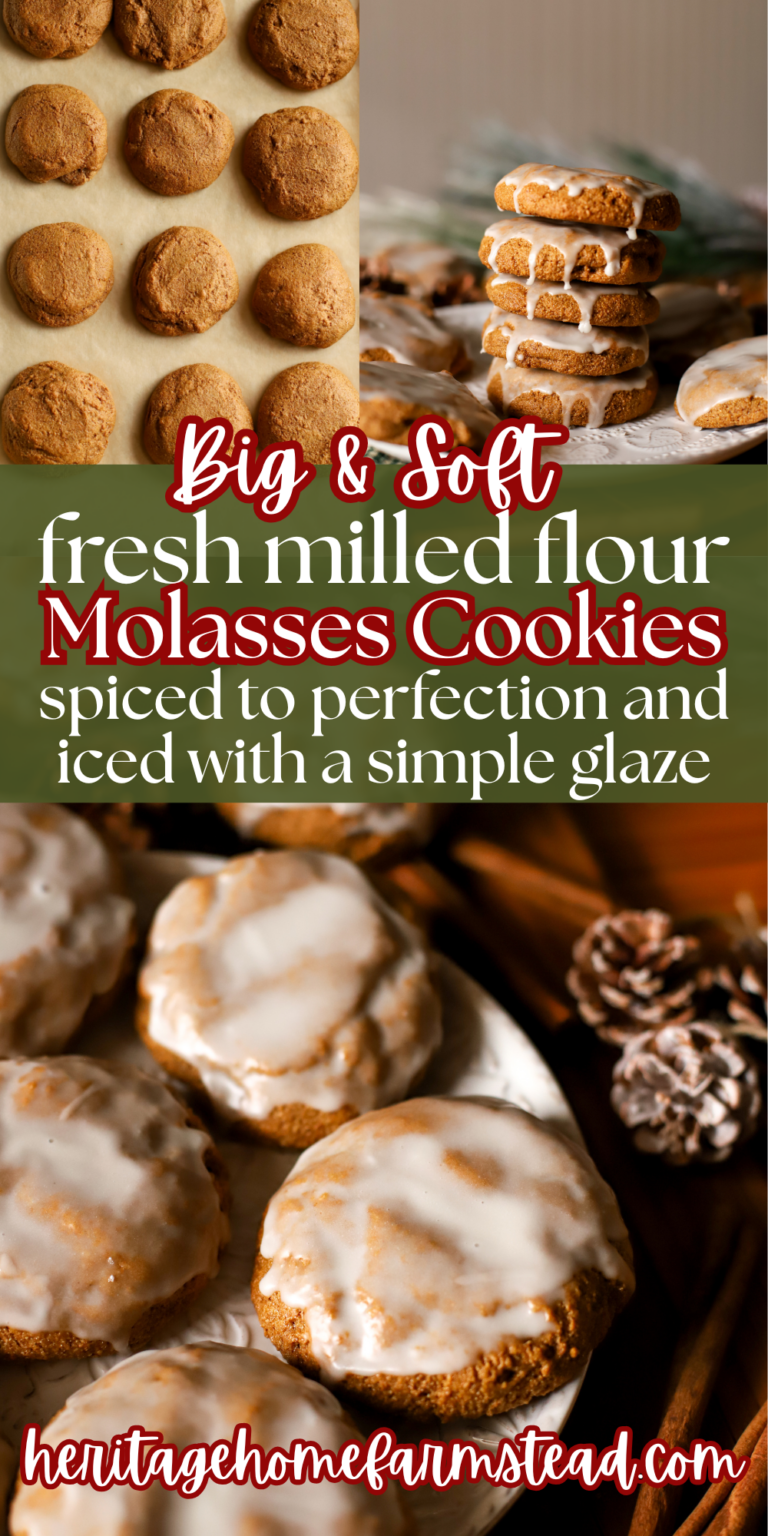Soft Fresh Milled Gingerbread Cookies - Heritage Home Farmstead